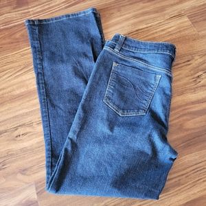 DKNY Straight Leg Bootcut High Waist Jeans